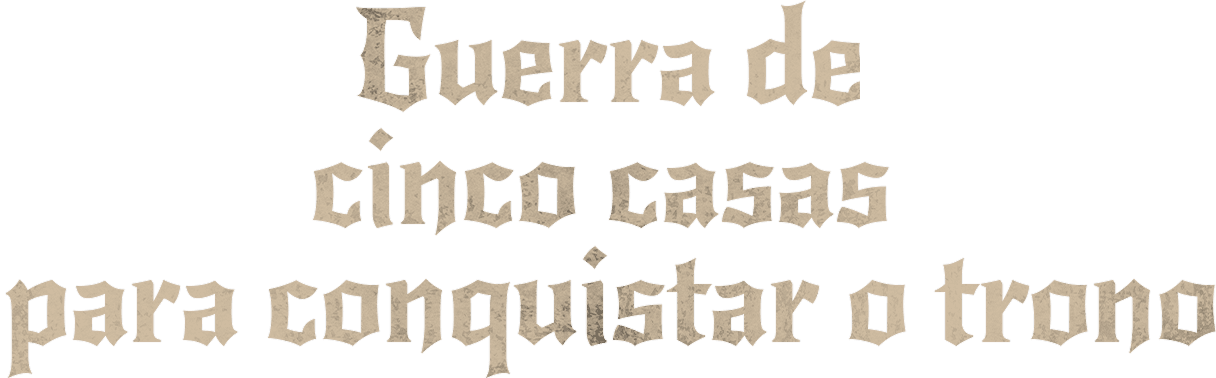 Guerra de cinco casas para conquistar o trono